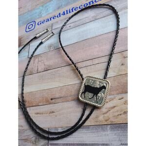 Livestock Goat 4h Bolo Tie Necklace Western concho necklace, Bolotie western